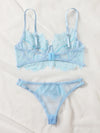 Baby Blue Sheer